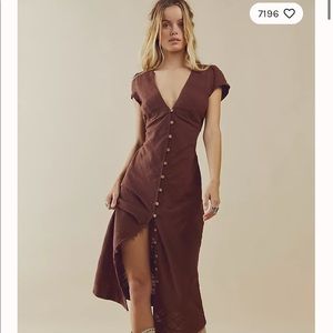 NWT! Free People New In Town Midi Size Small